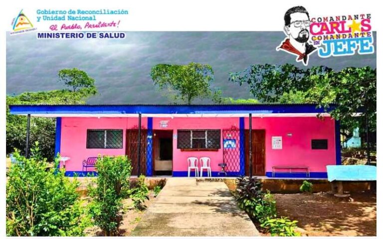 Así luce ahora el Puesto de Salud Arístides Ramón Duarte, Comalapa, Chontales