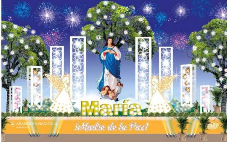 Estos serán los diseños de los altares alusivos a la Purísima de la Virgen María