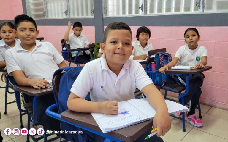 Concluye de manera exitosa matrícula escolar para 2024 en Nicaragua