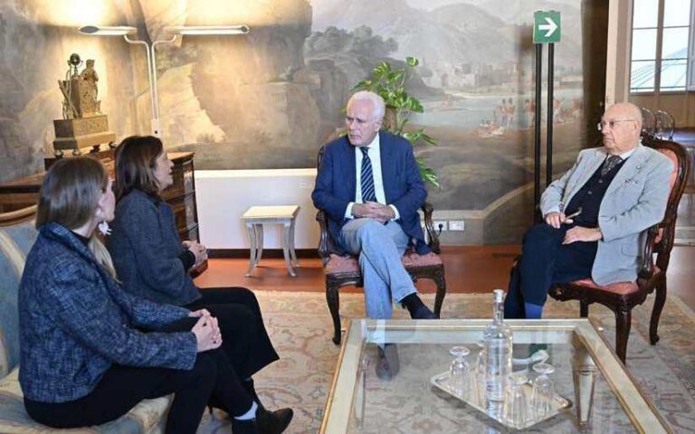 Presidente de la Región Toscana recibe a representación oficial de Nicaragua