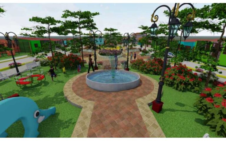 Así lucirá el Parque Comunitario de Nandaime