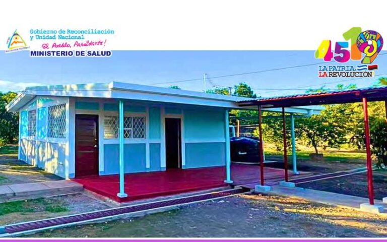 Minsa entrega ya mejorado el puesto de salud en el empalme de Alamikamban, Rosita
