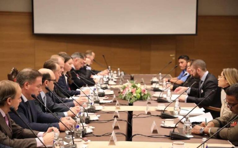 Secretario del Consejo de Seguridad de la Federación de Rusia recibe a delegación nicaragüense