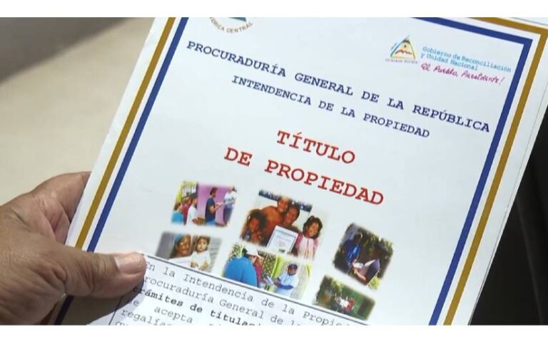 Títulos de propiedad, el sueño de un terreno propio que es posible en Nicaragua