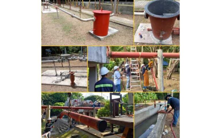 Enacal rehabilita planta depuradora en San Juan del Sur
