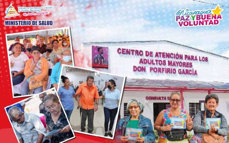Estas son las atenciones que recibieron los adultos mayores en Nicaragua