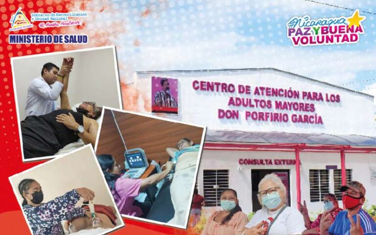 Acciones del Programa Nacional de Atención Especial Amor y Cuido de Nuestros Adultos Mayores