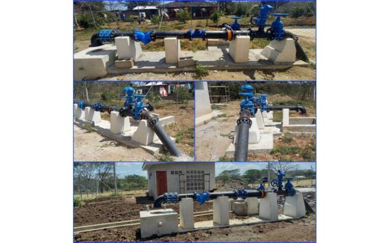 Continúan obras mejoramiento del sistema de agua en Nandaime