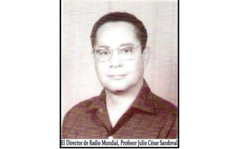 15 años del tránsito a la inmortalidad del profesor Julio César Sandoval