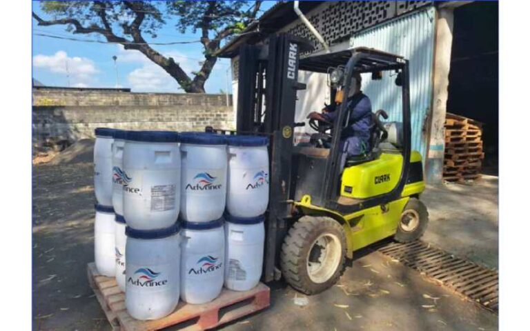 Enacal inicia la distribución de 500 toneladas de productos para la potabilización del agua