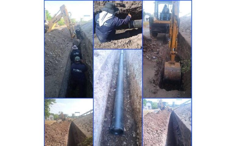 Realizan mejoramiento del sistema de agua potable en Corinto