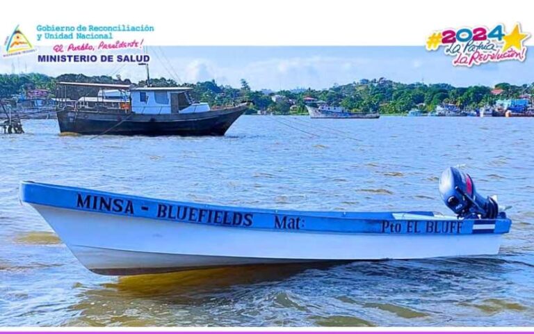 Minsa entrega ambulancia acuática en Bluefields y mejoras de la Casa Materna en Nueva Segovia