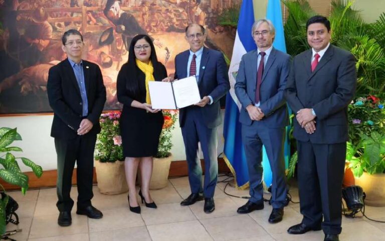 Nuevo representante de UNICEF en Nicaragua presenta Cartas Credenciales