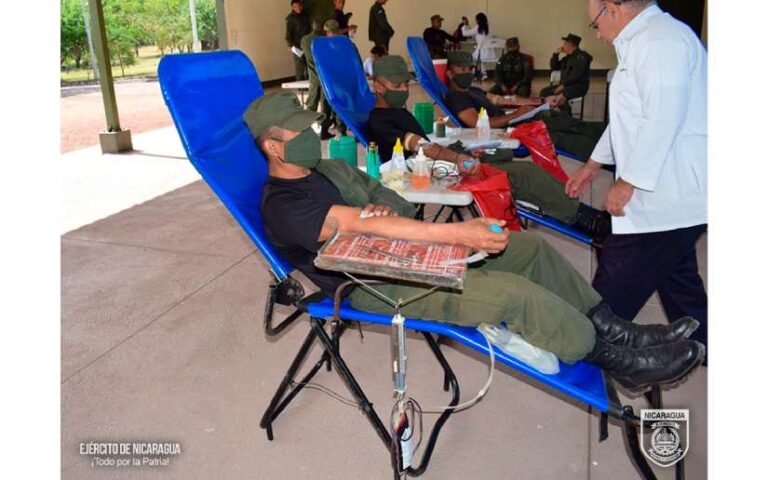 Primer Comando Militar Regional participó en jornada de donación voluntaria de sangre