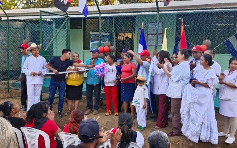 Inauguran puesto de salud en la comunidad El Portillo, Masaya