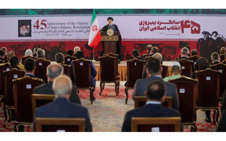 Compañero Ramón Moncada participa en el 45 Aniversario del Triunfo de la Revolución Islámica de Irán