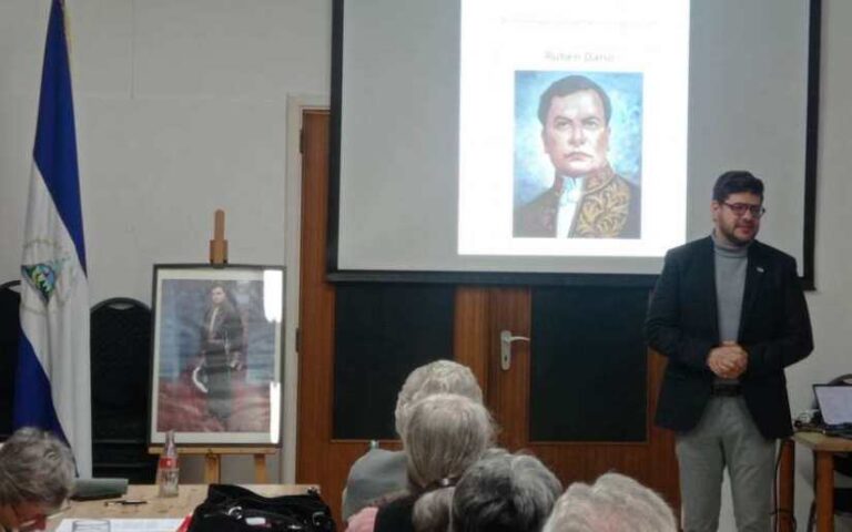 Conmemoran a nuestro Gran Poeta Rubén Darío en Bélgica