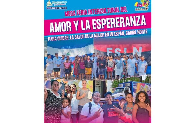 Mega Feria Intercultural brinda más de 7 mil atenciones de salud en la Costa Caribe Norte