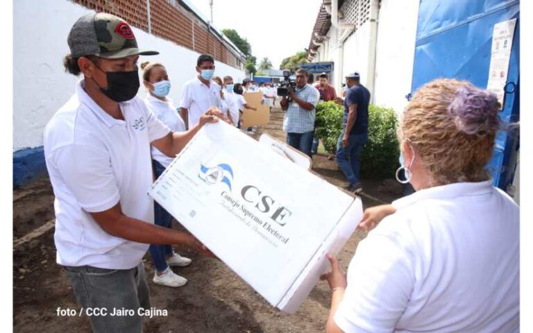 Este miércoles serán trasladas Maletas Electorales hacía el Caribe Norte y Sur