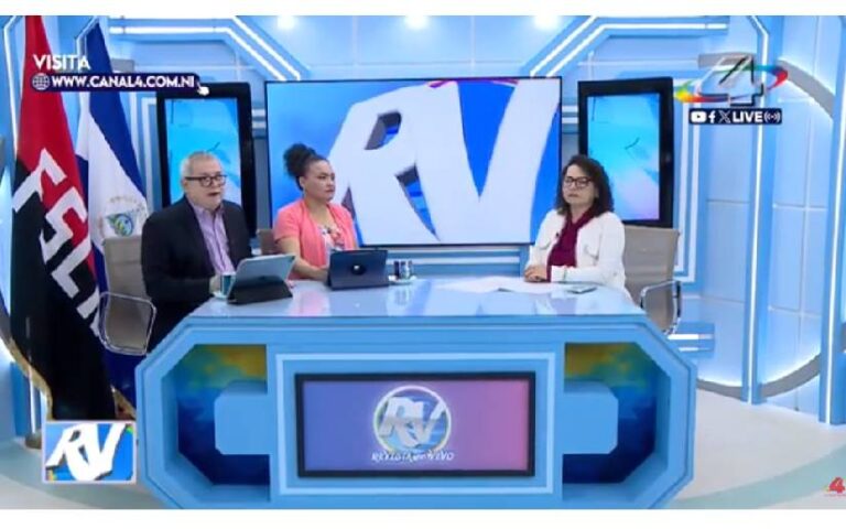 Entrevista a la compañera Maricruz Prieto en la Revista En Vivo, Canal 4