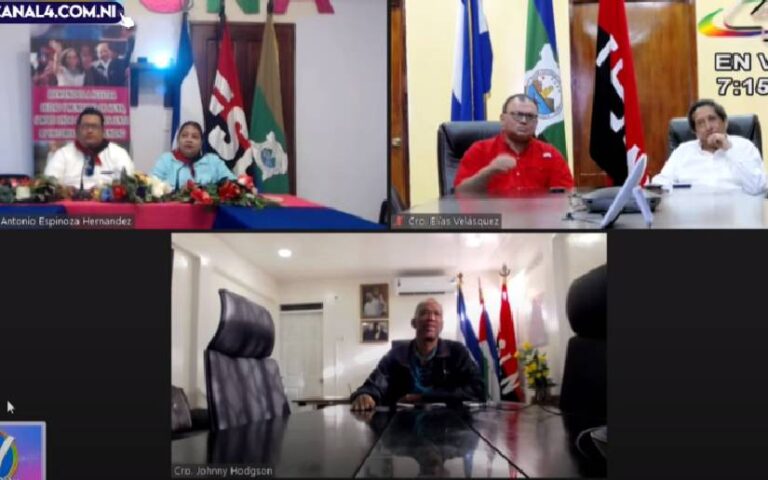 Entrevista los secretarios políticos de la Costa Caribe Norte y Sur en la Revista En Vivo, Canal 4