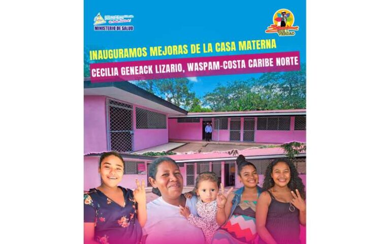 Entregarán mejorada la Casa Materna “Cecilia Geneack Lizario” en el municipio de Waspam