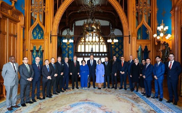 Representante Diplomática de Nicaragua participó en diálogo fraterno con el Compañero Serguéi Lavrov