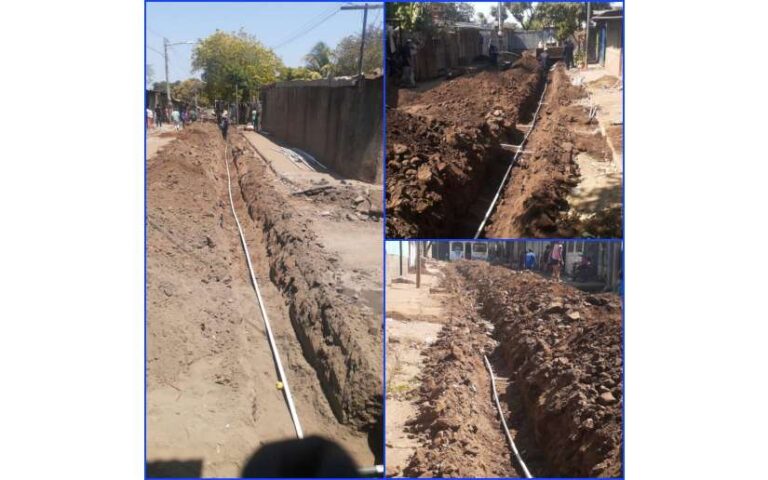Enacal mejora el servicio de agua potable del barrio 14 de Mayo en Managua