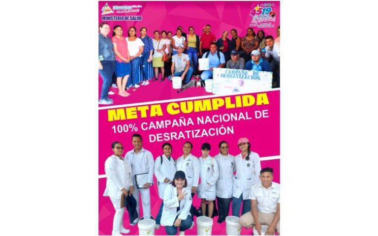 Ministerio de Salud concluye con éxito la Campaña Nacional de Desratización