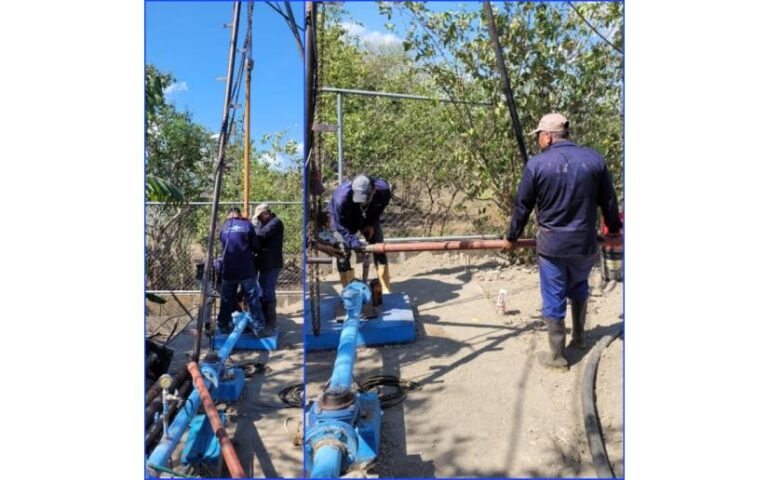 Restablecen servicio de agua potable en Santa Martha, Tipitapa