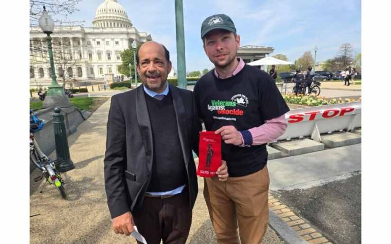 Solidaridad con Palestina en el Capitolio de Washington