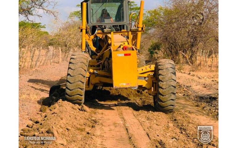 Cuerpo de Ingenieros inauguraron la rehabilitación de calles en el municipio Larreynaga, León