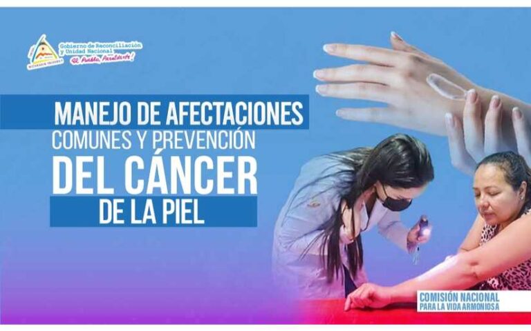 Esta es la cartilla para el Manejo de Afectaciones Comunes y Prevención del Cáncer de la Piel