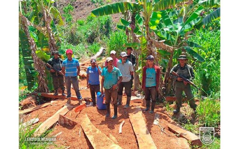 Ejército de Nicaragua realiza acompañamiento a comisión del Marena