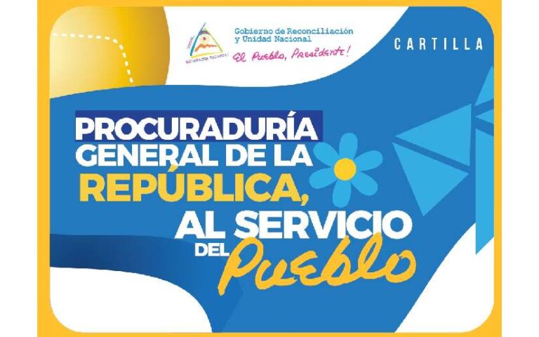 Lanzamiento de todas las Procuradurías Especiales que conforma la PGR en Nicaragua