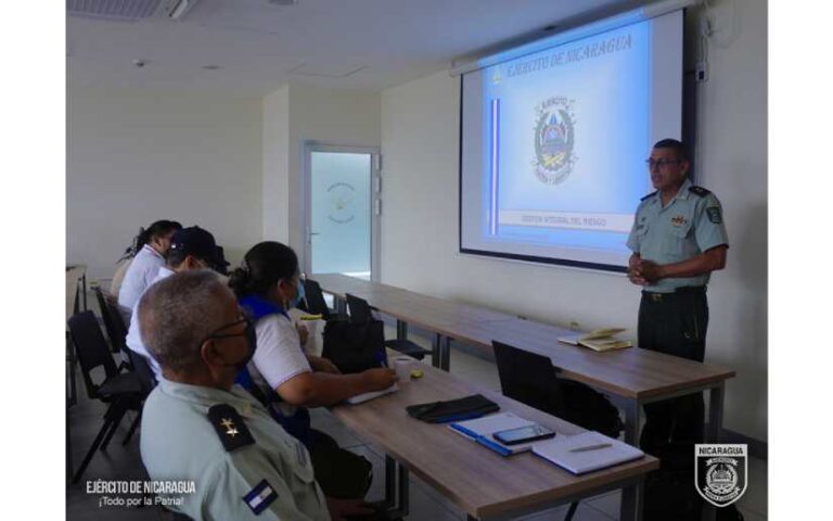 Ejército de Nicaragua realiza capacitaciones para fortalecer las capacidades institucionales y locales