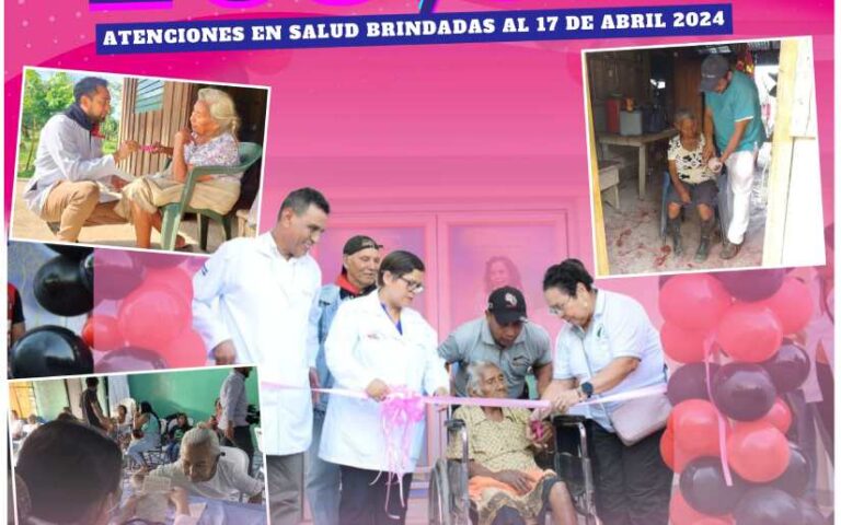 Programa Amor y Cuido de Nuestros Adultos Mayores ha brindado más de 200 mil atenciones en salud