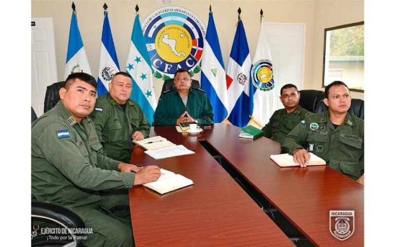 Ejército de Nicaragua fue partícipe del II Ejercicio Virtual de las Unidades Humanitarias