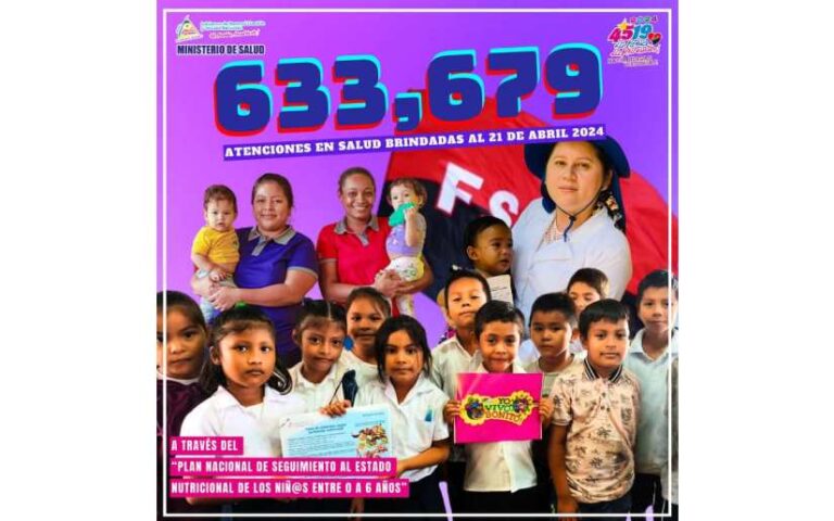 Continúa ejecución el Plan de Seguimiento al Estado Nutricional de Niños entre 0 a 6 años