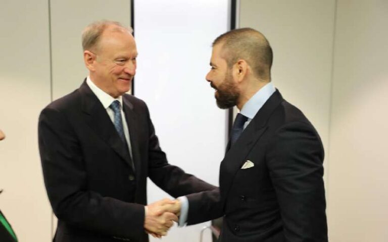 Delegación de Nicaragua en reuniones con el Secretario del Consejo de Seguridad de la Federación de Rusia
