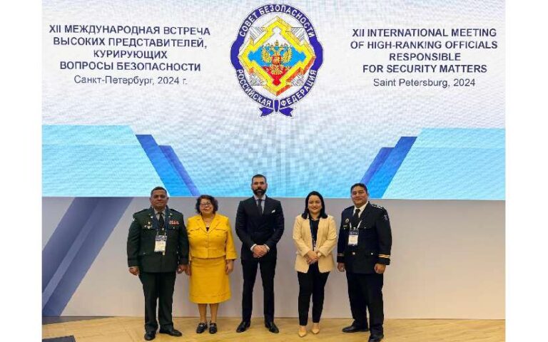 Delegación nicaragüense concluye participación en Conferencia de Seguridad en Rusia