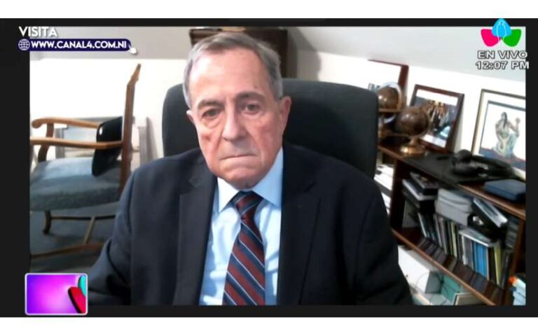 Dr. Carlos Argüello explica demanda de Nicaragua contra Alemania en CIJ