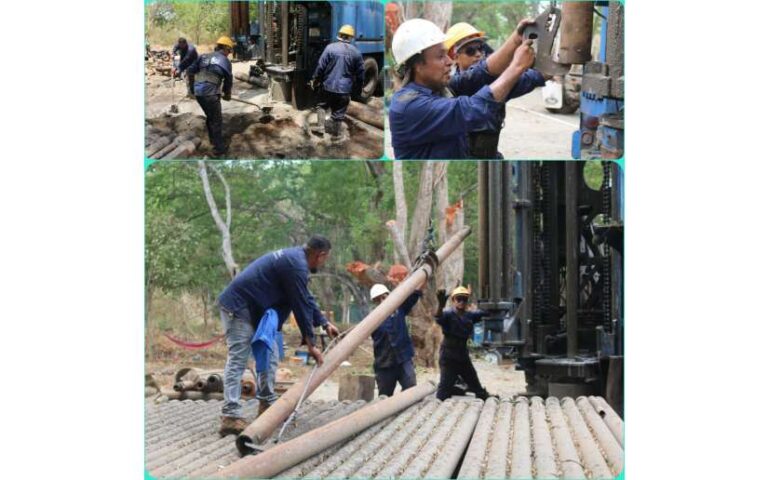 Construyen pozo para mejorar el sistema de agua potable en Managua