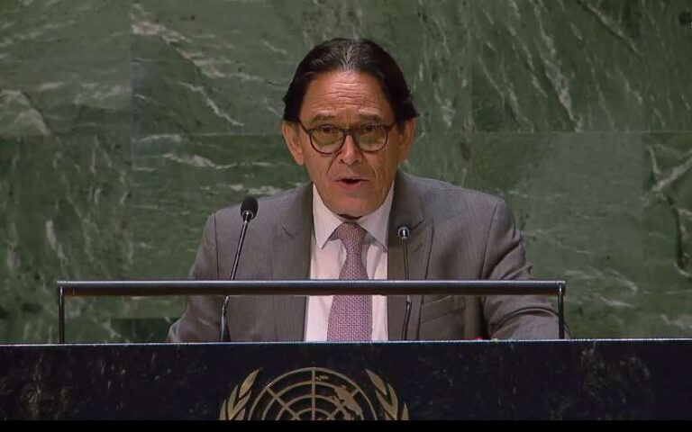 Delegación nicaragüense reitera su firme solidaridad con el Estado de Palestina en la ONU