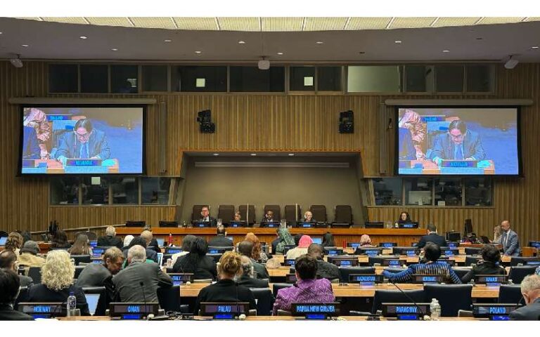 Representante de Nicaragua asiste a la 57º Comisión de la ONU de Población y Desarrollo