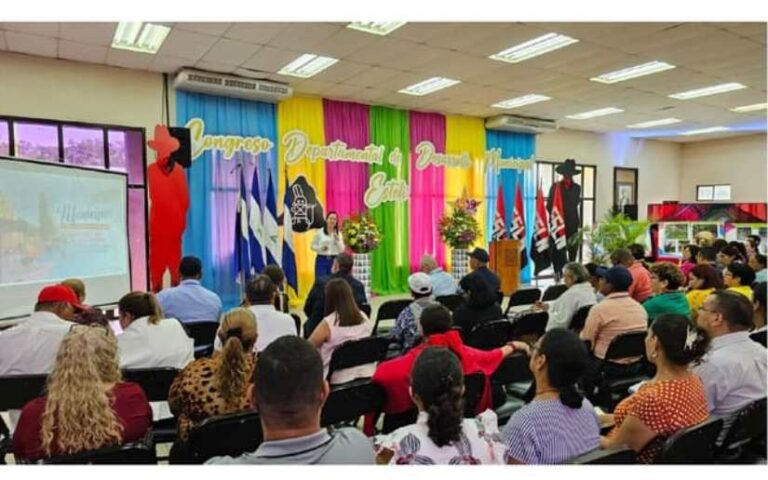 Celebramos el Quinto Congreso Departamental de Desarrollo Municipal en Estelí