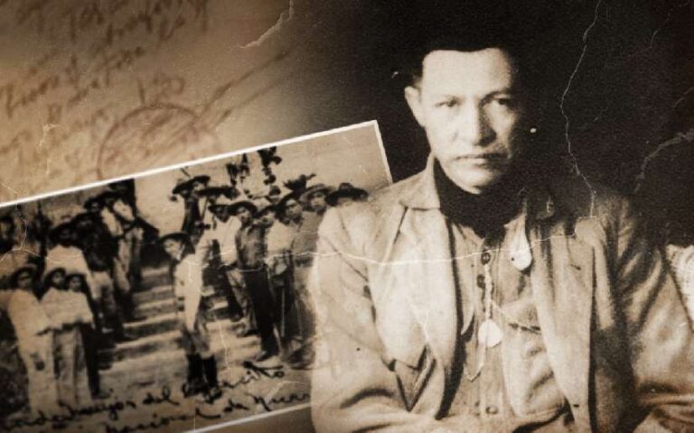 Rindiéndole los Honores a nuestro Valiente Padre Sandino