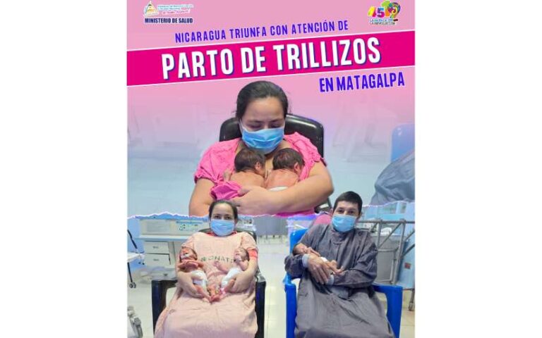 Milagro de Luz y Vida: Nicaragua triunfa con atención de parto de trillizos