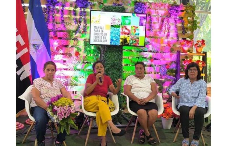 Buen Gobierno Sandinista promueve el cultivo de flores de Nicaragua