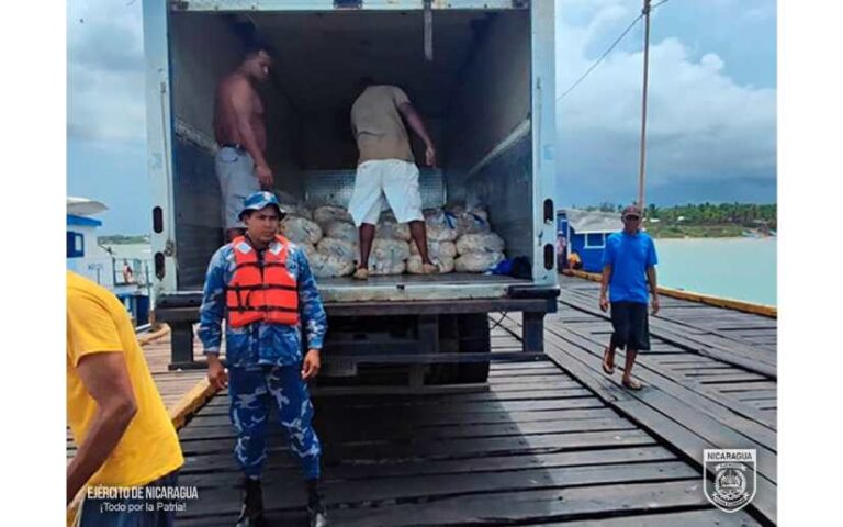 Distrito Naval Caribe realizó ocupación de productos marinos en Puerto Cabezas